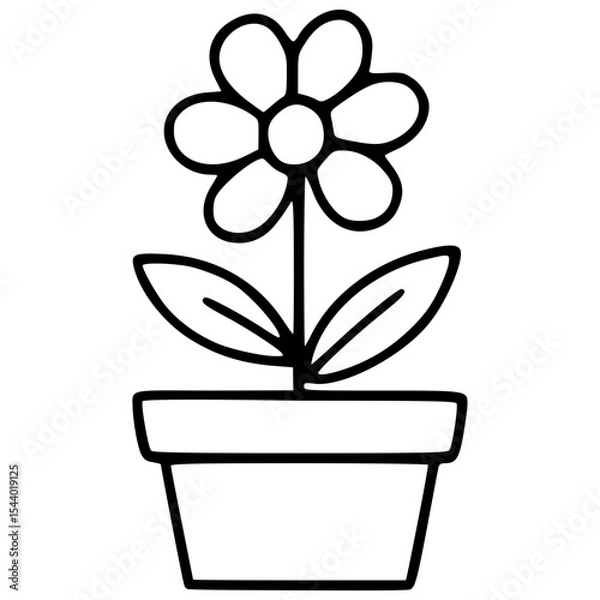Obraz Hand Drawn Plant