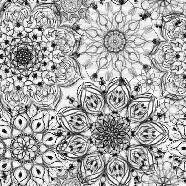 Obraz seamless floral pattern
