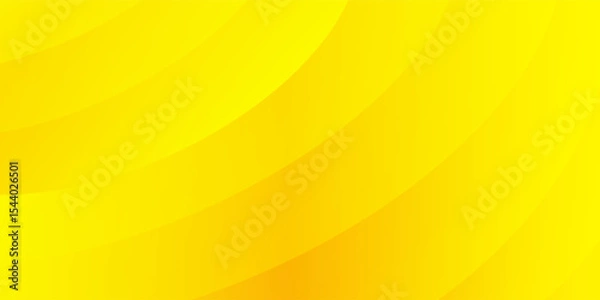 Fototapeta Yellow liquid color background. Dynamic shapes composition
