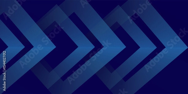 Fototapeta Abstract blue banner design vector, dynamic sporty horizontal background template for media promotion or web banner
