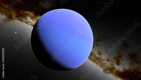 Obraz Neptune with space, planet, and cosmos.