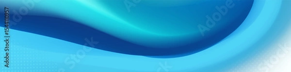 Obraz Abstract aqua wave flowing background