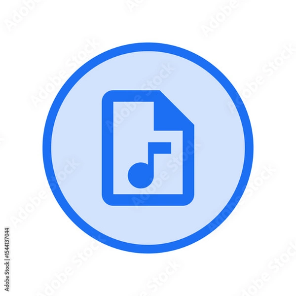 Fototapeta Audio File