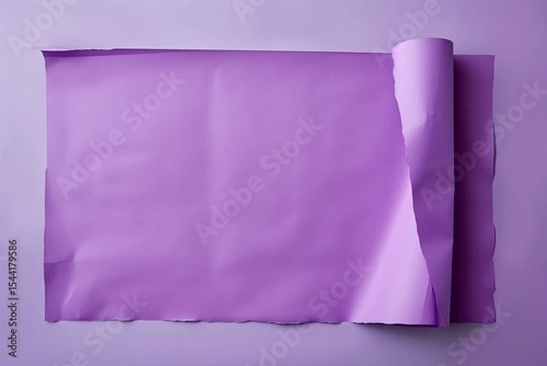Obraz High Resolution Visual of Purple Paper on a Purple Background