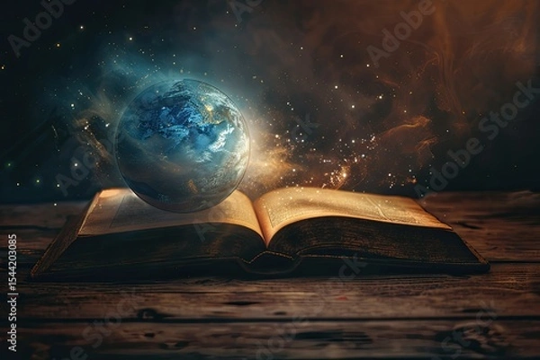 Obraz High Definition View of Creative Composition for World Book Day