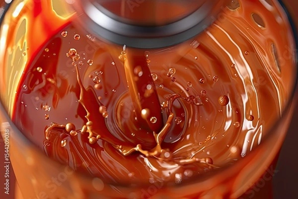 Obraz ultra quality image of Immersion blender, isolated, for easy blending and food preparation.