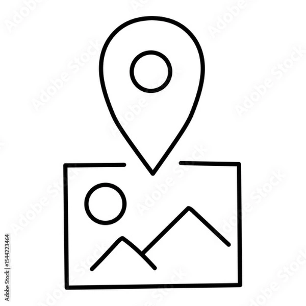 Fototapeta Upload Photo line vector