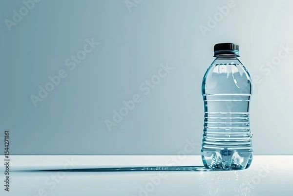 Fototapeta Ultra Hd Image of a Water Bottle with a Camera on the Top of it