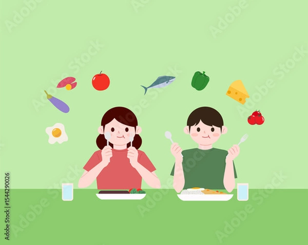 Fototapeta 식생활