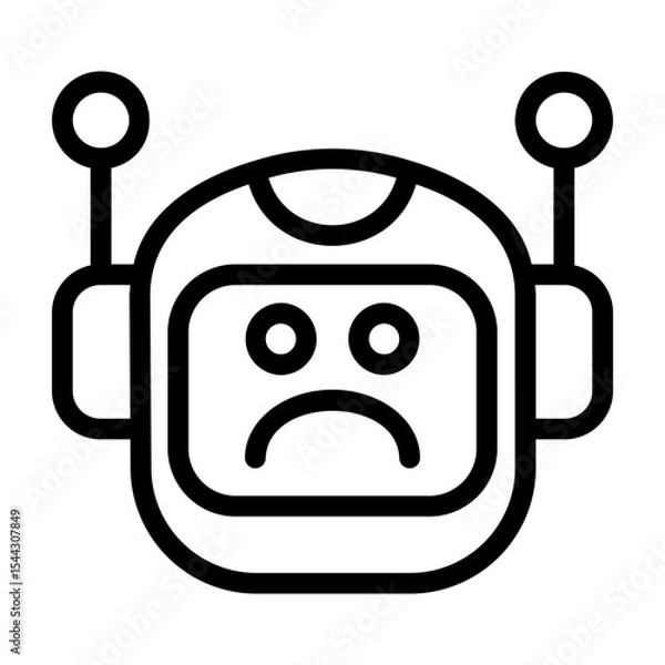 Obraz icon pack containing emojis of a robot, expressions, facial shapes and gestures
