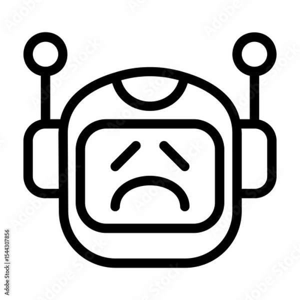 Obraz icon pack containing emojis of a robot, expressions, facial shapes and gestures