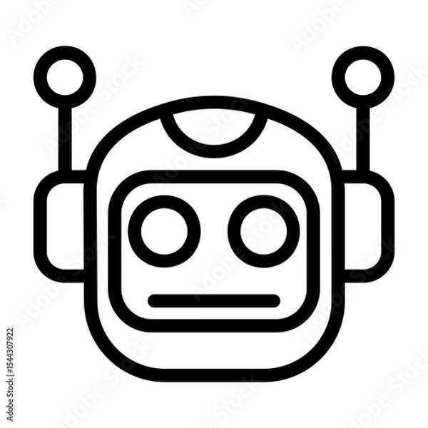 Obraz icon pack containing emojis of a robot, expressions, facial shapes and gestures