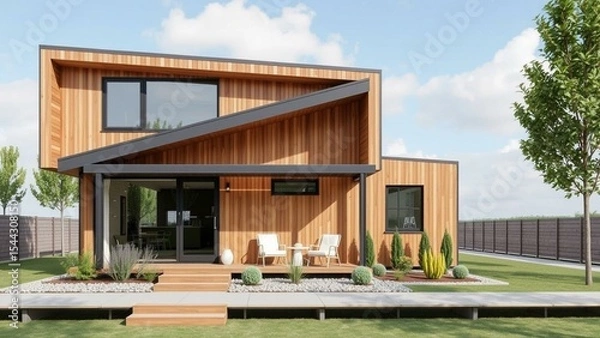 Obraz Affordable Modular Eco-Friendly Smart Home