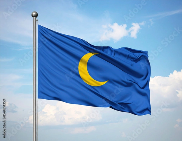 Fototapeta The new multicultural swedish flag