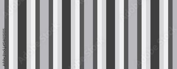Fototapeta Seamless Vertical Striped Pattern. Black and Gray Monochrome Minimal Background