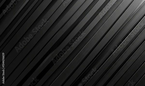 Fototapeta Diagonal dark gray stripes