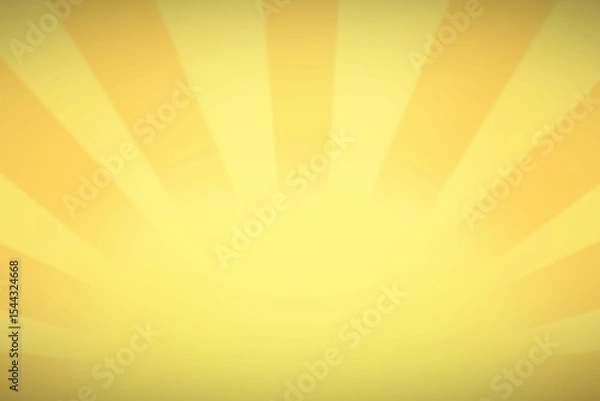 Fototapeta Full frame shot of yellow sunburst pattern