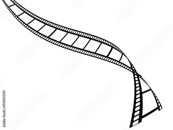 Fototapeta film movie cinema empty for background - 3d rendering
