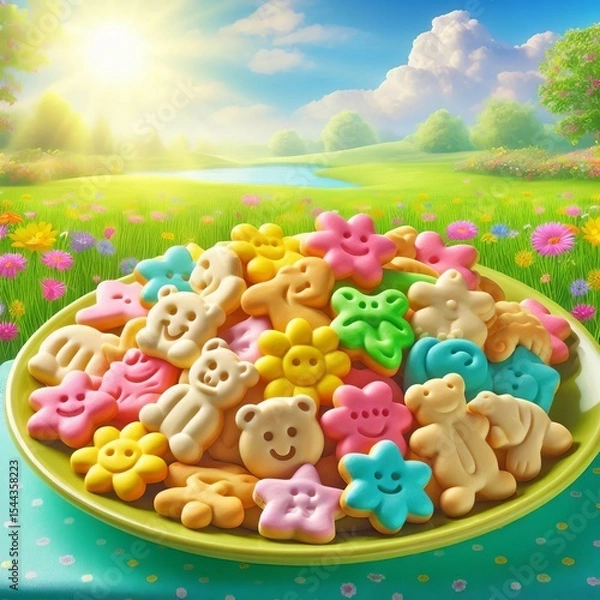 Obraz Frosted Animal Crackers