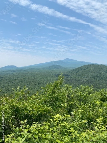Fototapeta 한라산과 오름들