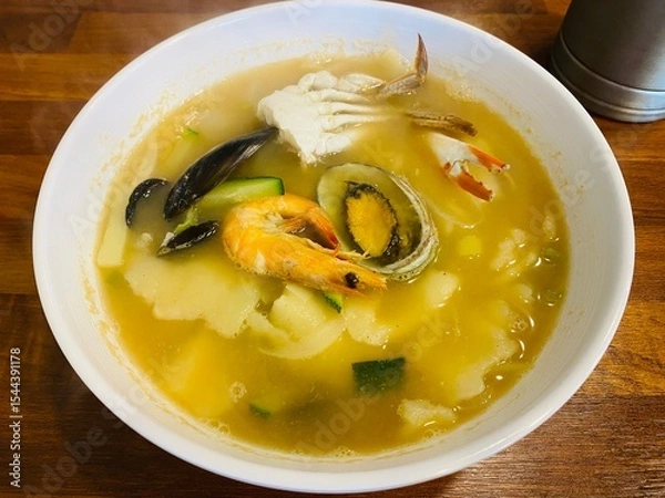 Fototapeta 해물수제비