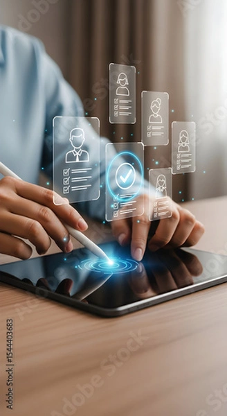 Obraz Innovative Digital Resume and Profile Management Solutions