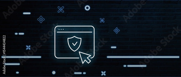 Fototapeta  Verified and Secured Reinforcing Digital Trust Through Smart Browsing