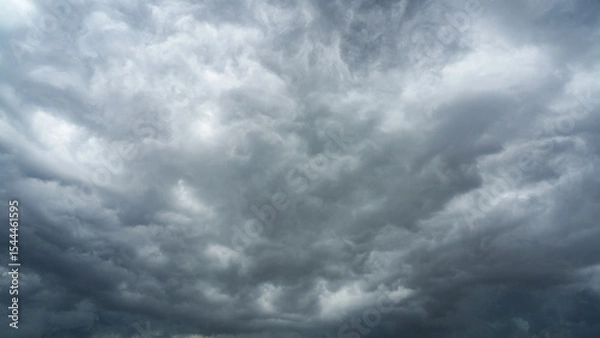 Obraz Gray rain clouds are coming. storm clouds.