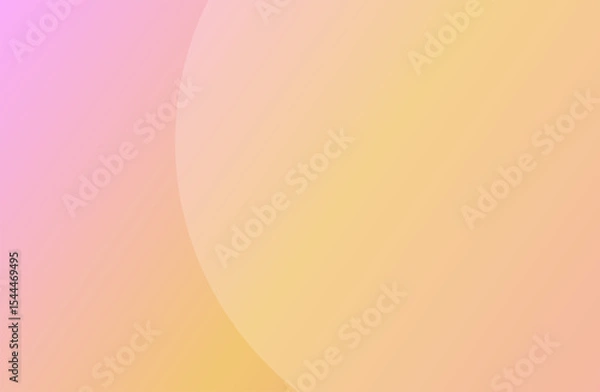Fototapeta イラスト背景素材・ピンクとオレンジのグラデーションの抽象的な背景