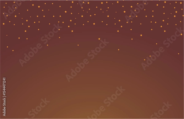 Fototapeta Sky background,Gold coloured stars vector seamless pattern background, golden stars texture background ,stars shapes background,black red coloured gradient background	