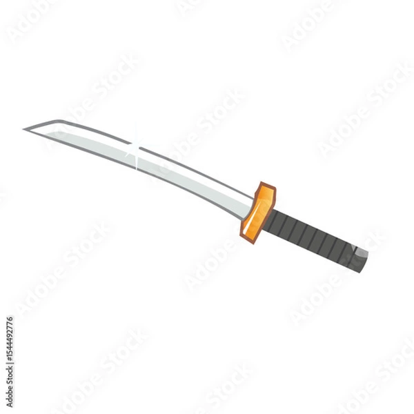 Fototapeta Make a Professional Sword Vector Art