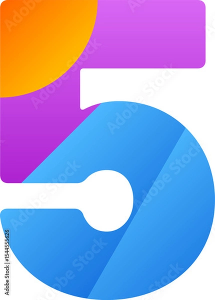 Fototapeta Modern Alphabet