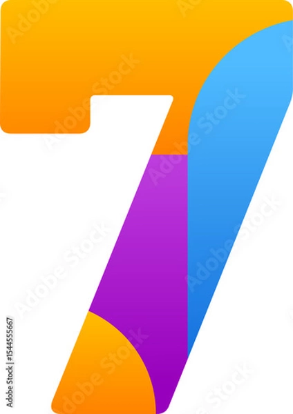 Fototapeta Modern Alphabet