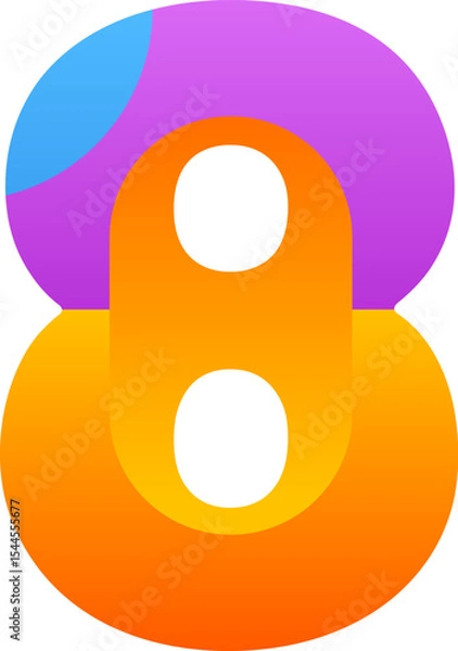 Fototapeta Modern Alphabet