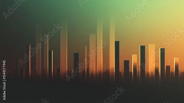 Obraz sunset over the river