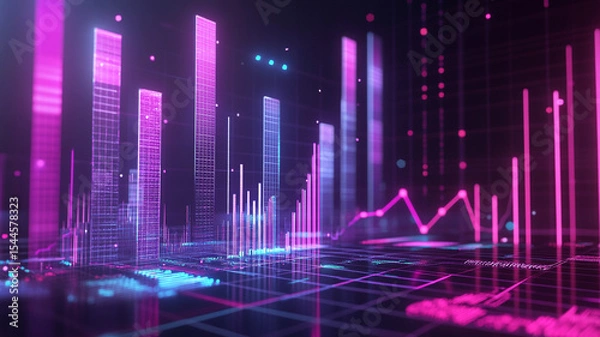 Obraz abstract blue background