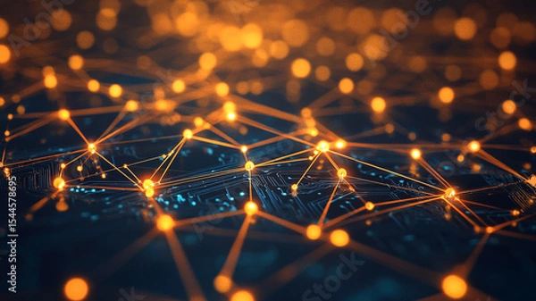 Obraz christmas tree lights