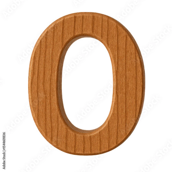 Fototapeta "Wooden Alphabet Letters A–Z Clipart – Realistic carved wood texture with smooth 3D finish. Each letter is crafted to look like it’s made from natural oak wood, perfect for educational materials.