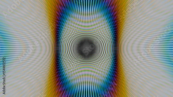 Obraz a computer generated image of a colorful, psychedelicly, psychedelicly pattern