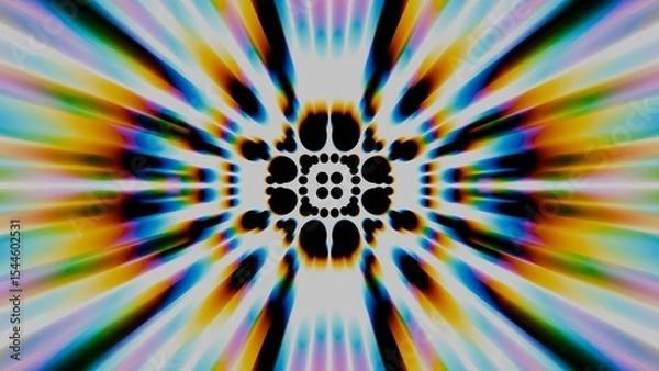 Fototapeta a colorful, abstract, psychedelicly, psychedelicly pattern