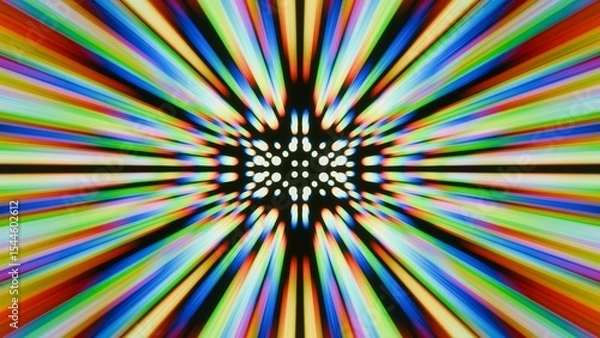 Fototapeta a colorful background with a star burst