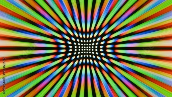 Obraz a colorful background with a large, colorful, circular pattern