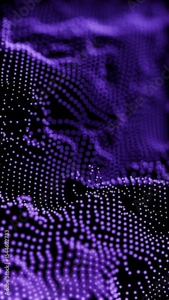 Fototapeta a purple background with small dots