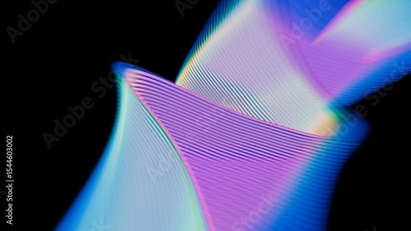 Fototapeta a close up of a colorful object