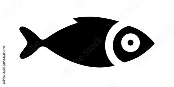 Fototapeta Colorful marine fish vector illustration for tropical underwater animal icon design