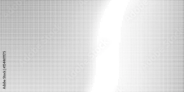Obraz Dotted gradient halftone background. Horizontal seamless dots pattern in pop art style. Abstract modern stylish texture. Vector illustration.