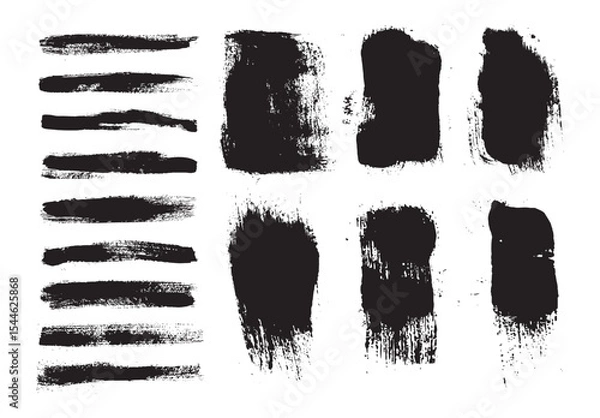 Obraz Grunge banners set