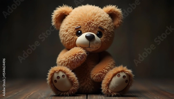 Obraz sad teddy bear