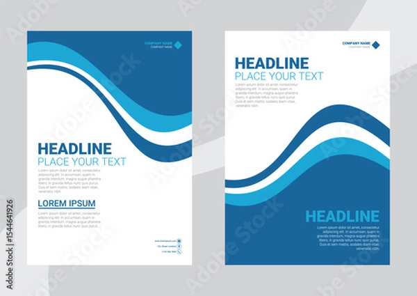 Fototapeta Report Cover 1