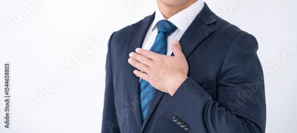 Fototapeta ビジネス　男性　信頼